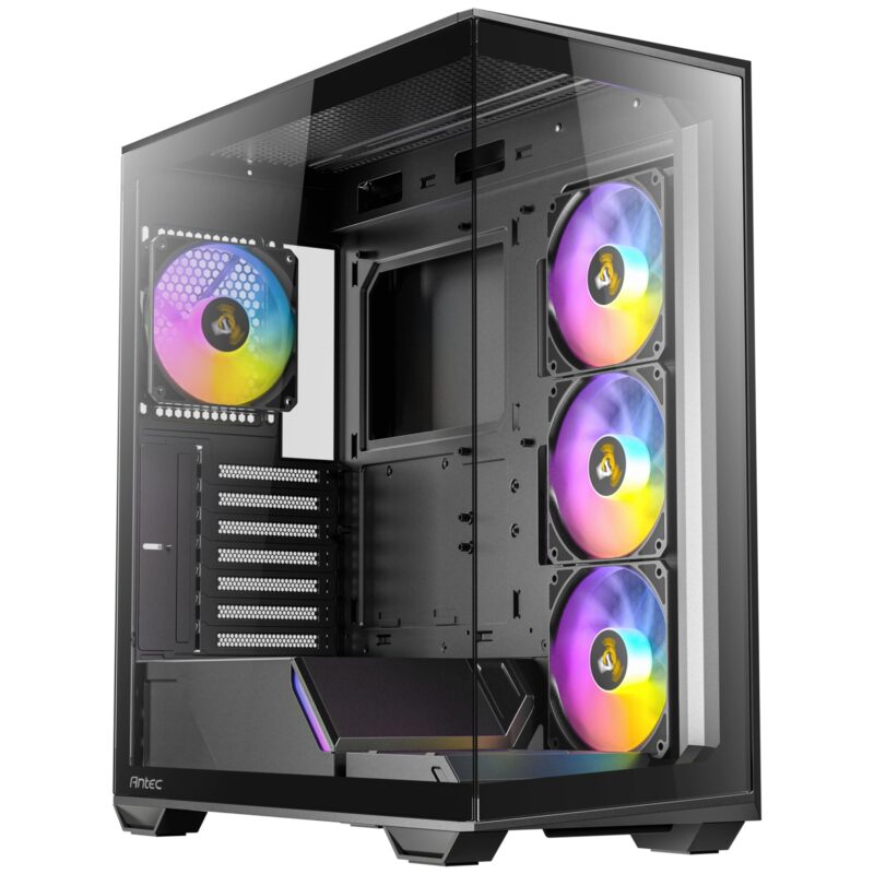 Antec Constellation C3 ARGB Case with 270° Tempered Glass Full-View - Black