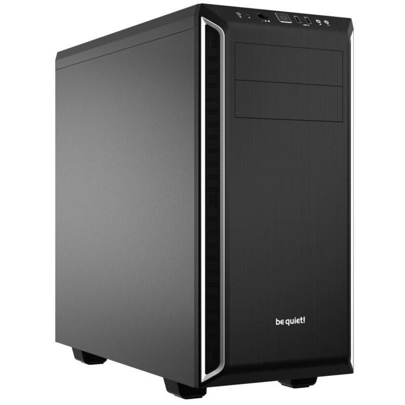 be quiet! Pure Base 600 Quiet Mid Tower Case -  Silver