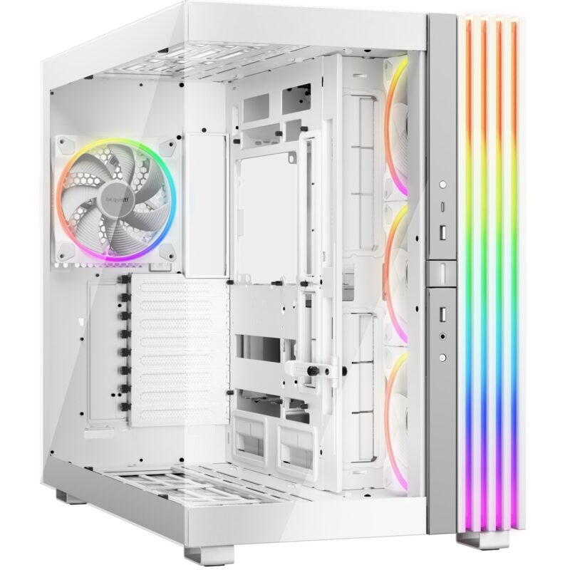 be-quiet! Light Base 900 FX Full Tower E-ATX Case with ARGB LED Strip - White