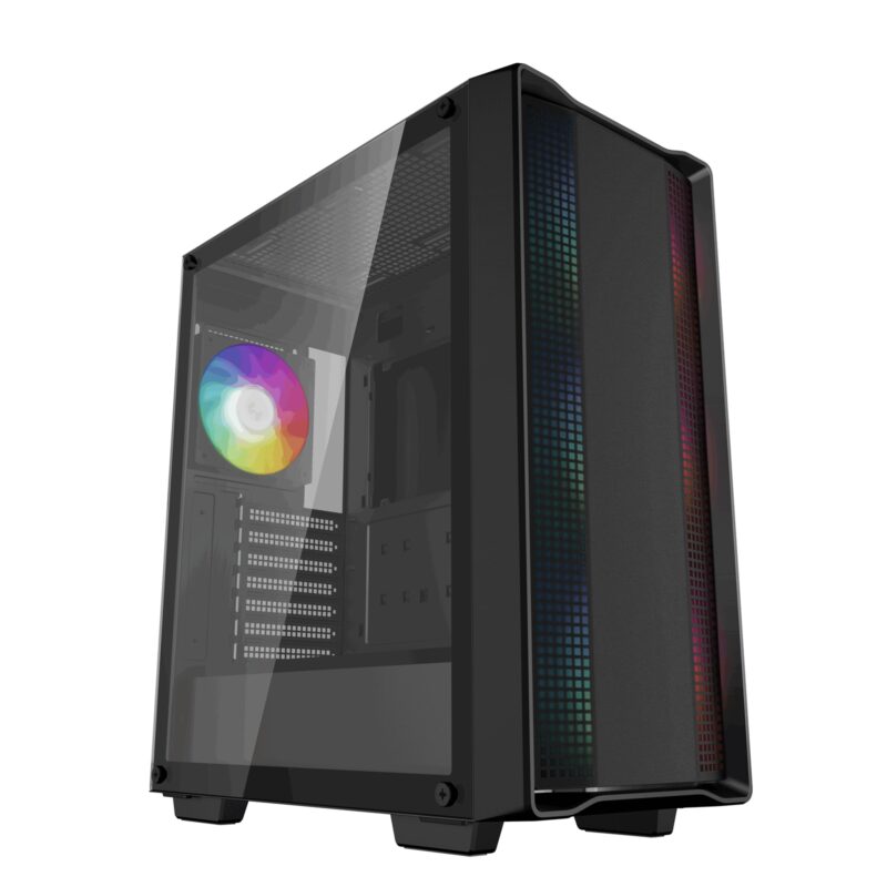 DeepCool CC560 ARGB V2 Mid Tower Case - Black