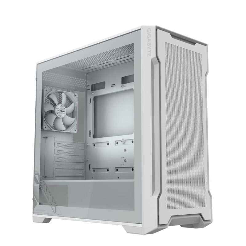 Gigabyte C102 GLASS Ice Mid Tower Case with Tempered Glass - White