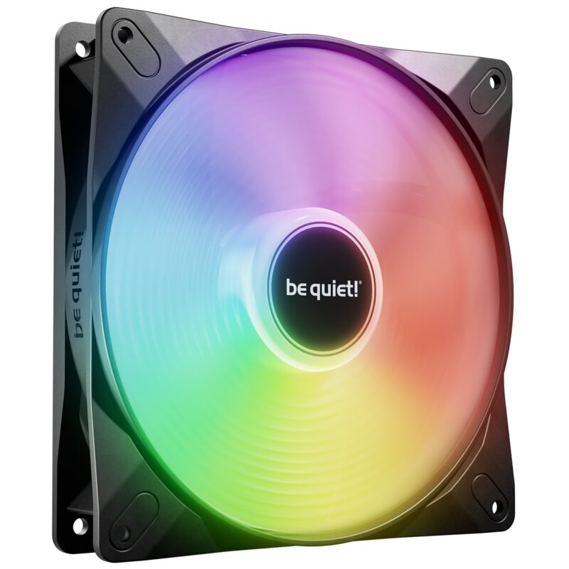 Be Quiet! LIGHT WINGS LX 140mm PWM High-Speed Case Fan, Rifle Bearing, 9 optimized fan blades with perfect angle for extraordinary air pressure, 3 Years Warranty