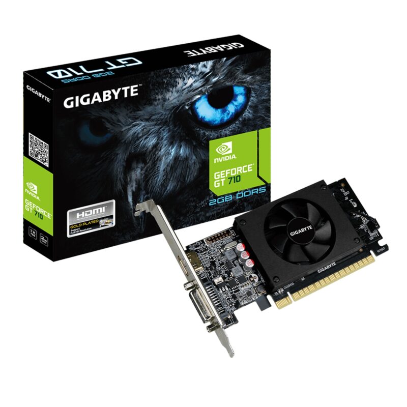 Gigabyte NVIDIA GeForce GT 710 Low Profile 2GB Graphics Card