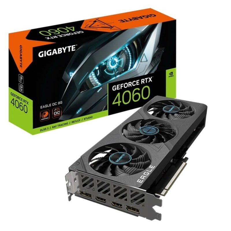 Gigabyte NVIDIA GeForce RTX 4060 EAGLE OC 8GB Graphics Card