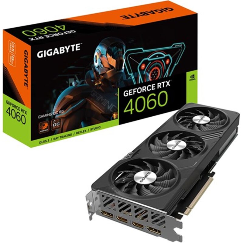 Gigabyte NVIDIA GeForce RTX 4060 GAMING OC 8GB Graphics Card