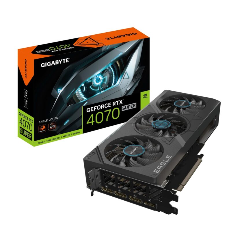 Gigabyte NVIDIA GeForce RTX 4070 SUPER EAGLE OC 12GB Graphics Card