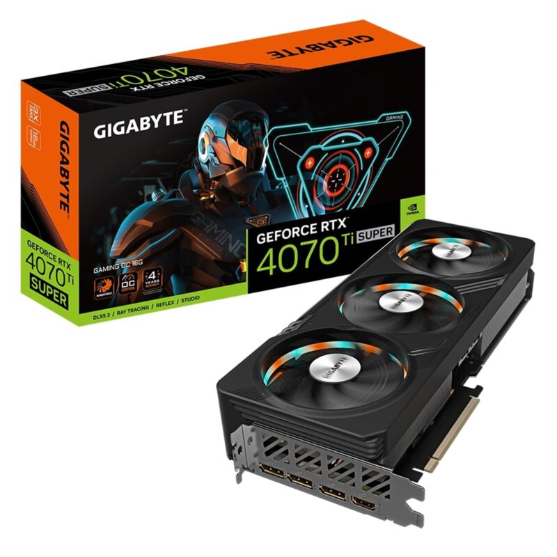 Gigabyte NVIDIA GeForce RTX 4070 Ti SUPER GAMING OC 16GB Graphics Card