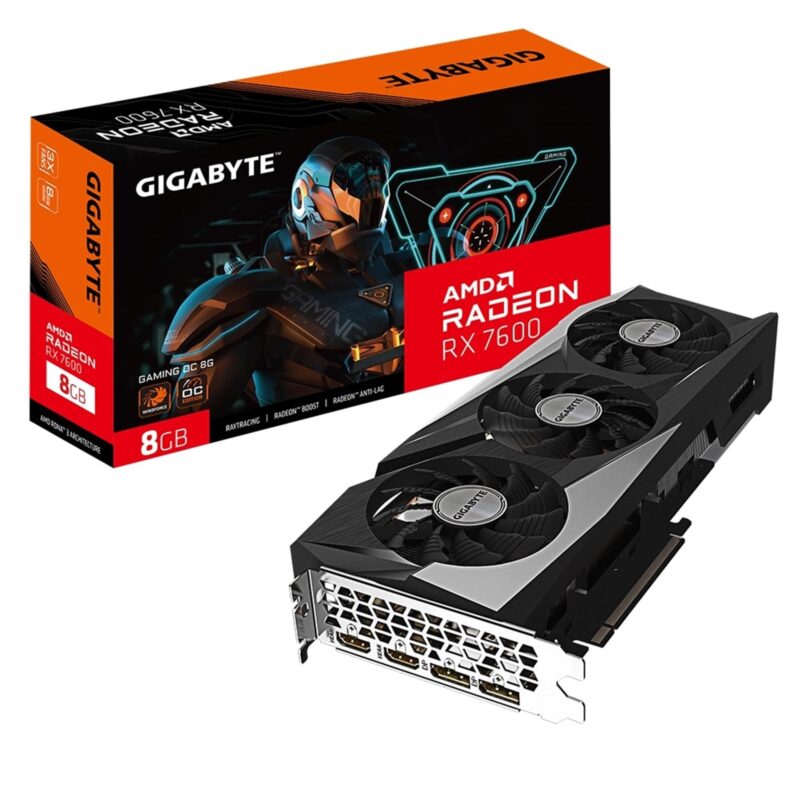 Gigabyte AMD Radeon RX 7600 GAMING OC 8GB Graphics Card