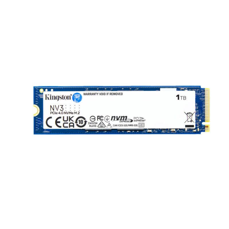 Kingston NV3 (SNV3S/1000G) 1TB M.2 NVMe SSD