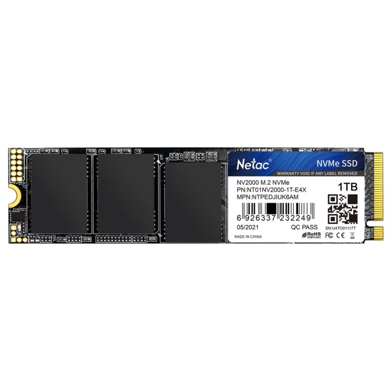 NETAC NV2000 (NT01NV2000-1T0-E4X) 1TB M.2 NVMe SSD