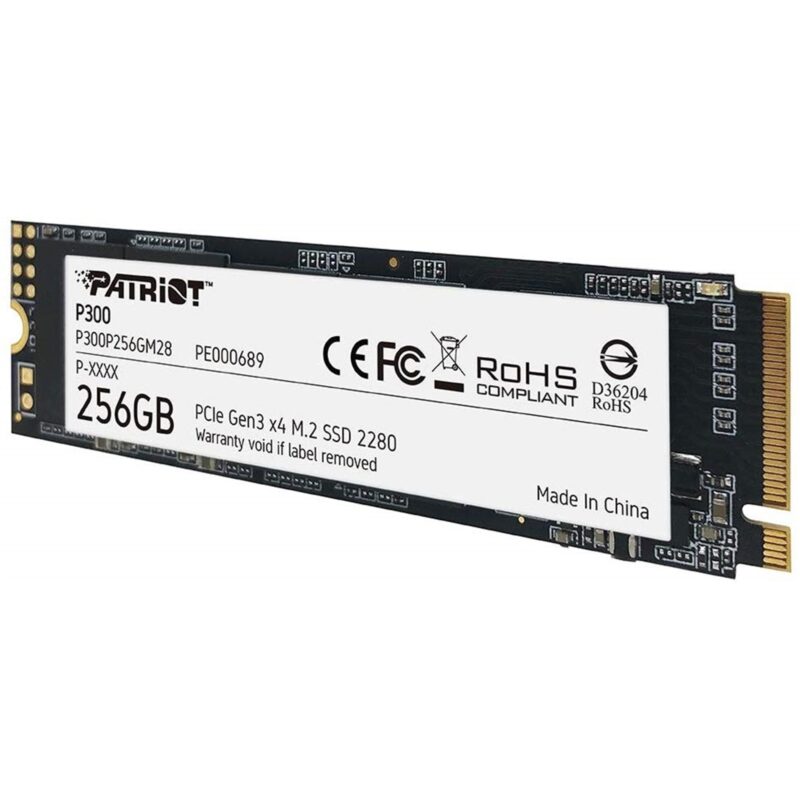 Patriot P300 (P300P256GM28) 256GB M.2 NVMe SSD