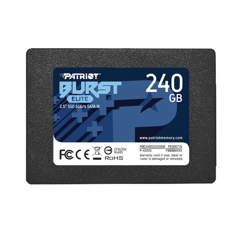 Patriot Elite (PBE240GS25SSDR) 240GB 2.5 Inch SSD