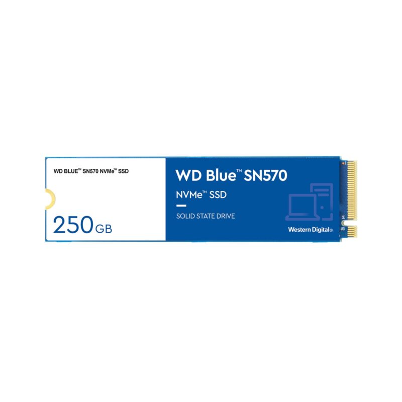 WD Blue SN570 (WDS250G3B0C) 250GB M.2 NVMe SSD