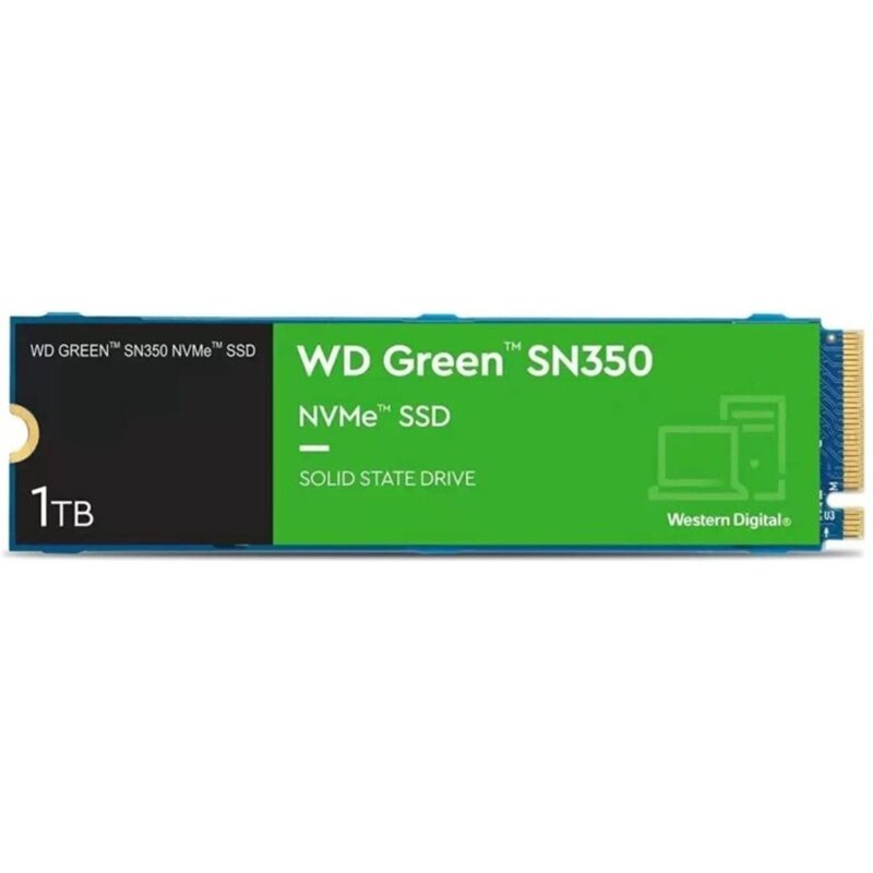 WD Green SN350 (WDS100T3G0C) 1TB M.2 NVMe SSD