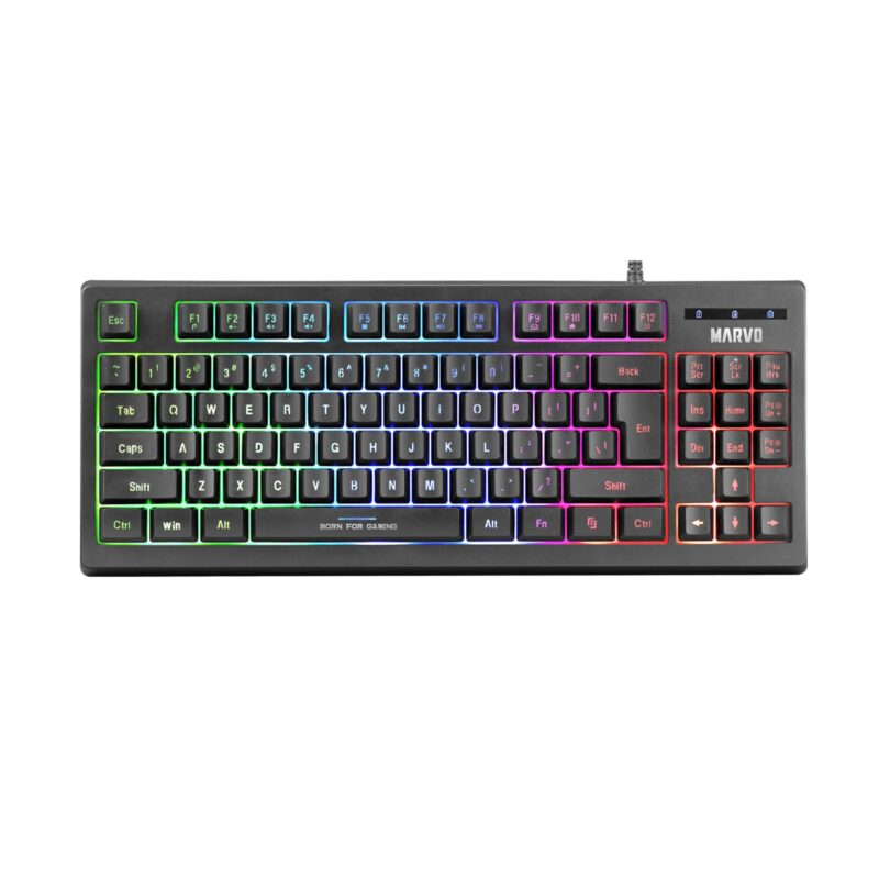 Marvo Scorpion K607 80% TKL Layout Gaming Keyboard