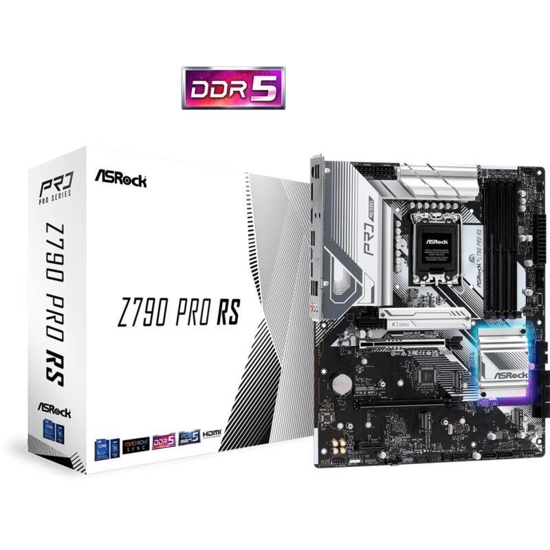 ASRock Z790 Pro RS Intel 1700 Socket ATX Motherboard