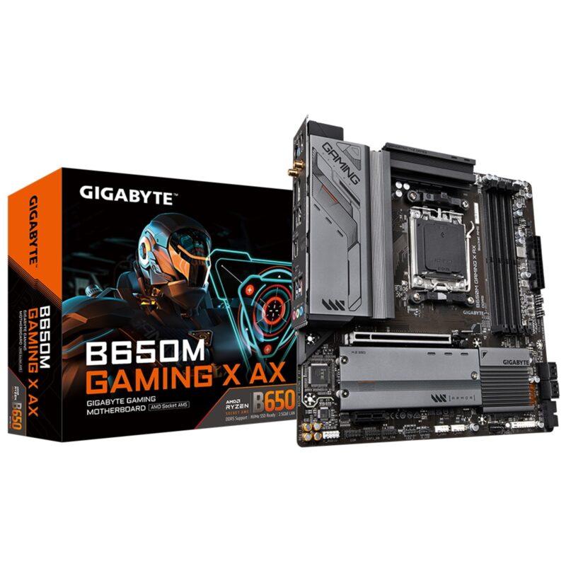 Gigabyte B650M GAMING X AX AMD AM5 Socket Micro-ATX Motherboard