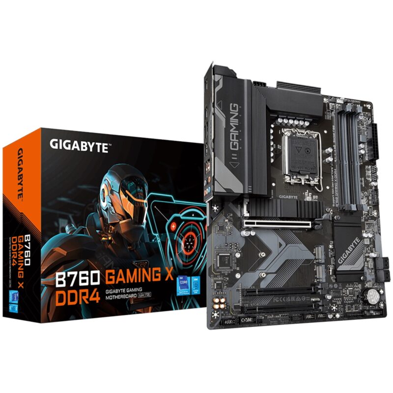 Gigabyte B760 GAMING X DDR4 Intel 1700 Socket ATX Motherboard