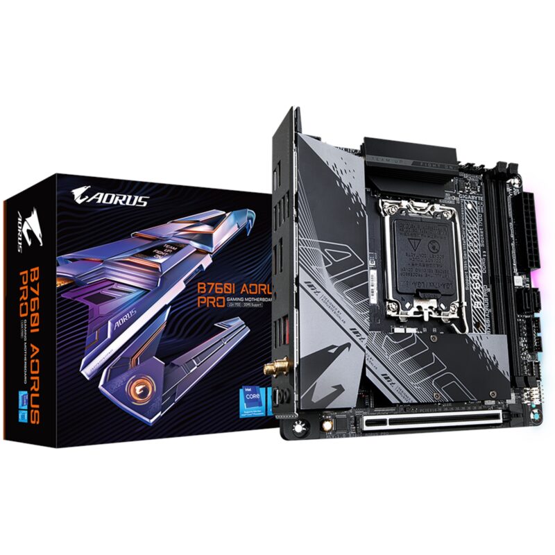 Gigabyte B760I AORUS PRO Intel Socket 1700 Mini-ITX Motherboard