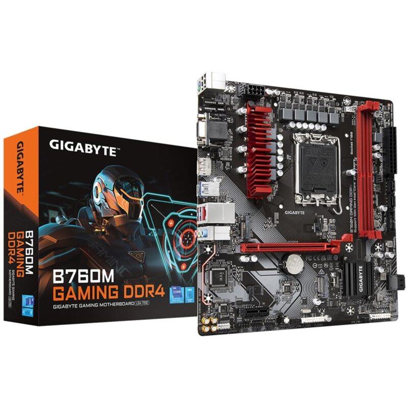 Gigabyte B760M GAMING DDR4 Intel 1700 Socket Micro-ATX Motherboard