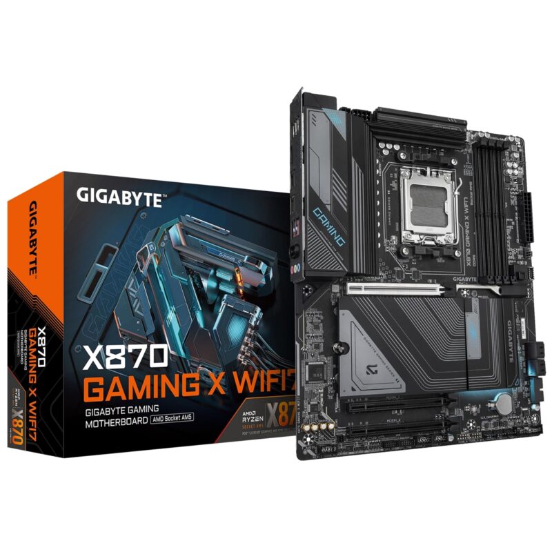 Gigabyte X870 GAMING X WIFI7 AMD AM5 Socket ATX Motherboard