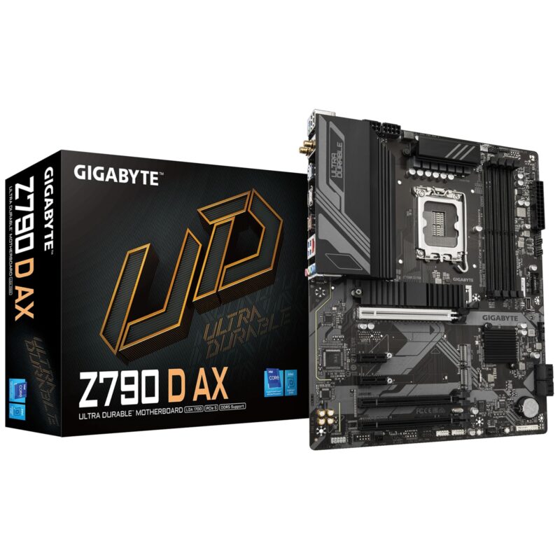 Gigabyte Z790 D AX Ultra Durable Intel 1700 Socket ATX Motherboard