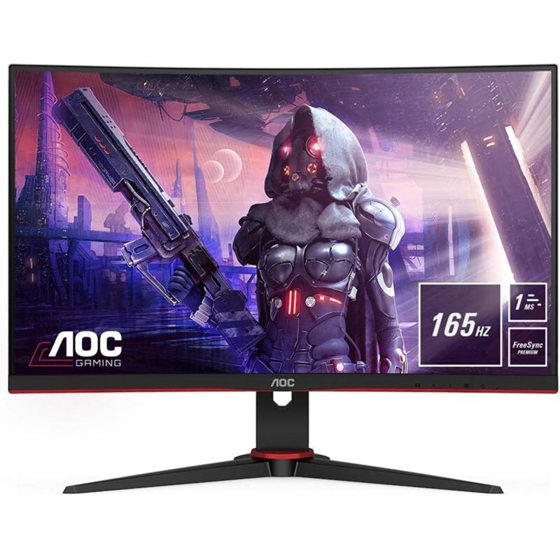 AOC C24G2AE/BK 24 Inch Curved Full HD VA Monitor