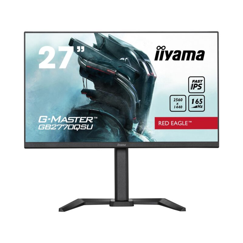 iiyama G-Master GB2770QSU-B5 Red Eagle 27 Inch 165Hz Gaming Monitor