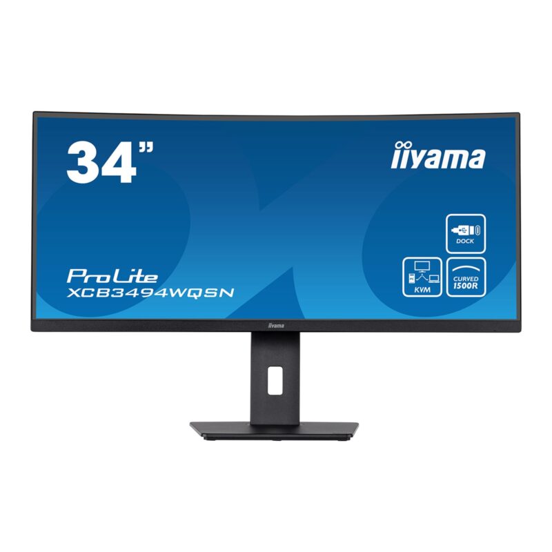 iiyama Prolite XCB3494WQSN-B5 34 inch Curved Monitor