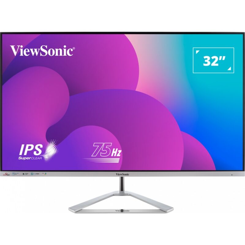 Viewsonic VX3276-MHD-3 32-Inch Full HD, Frameless IPS Monitor