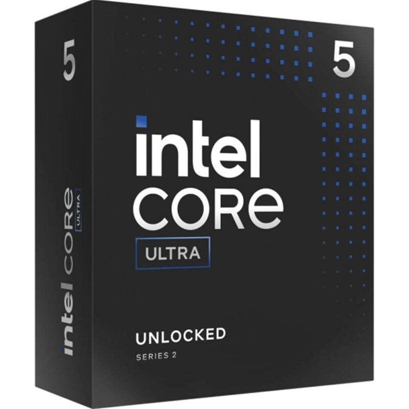 Intel Core Ultra 5 245K up to 3.6Ghz 14 Core LGA 1851 Arrow Lake Processor, 24MB Cache, 14 Threads, 5.2GHz Boost, 125w, Arc Xe2 Graphics 64EU, No Cooler