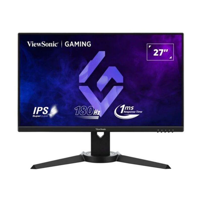 Viewsonic OMNI VX2779J-HD-PRO  27 Inch IPS Gaming Monitor, Full HD, 180Hz, 1ms,  2x HDMI, DisplayPort, Freesync, HDR10, Height Adjustable, Swivel, Rotate, VESA