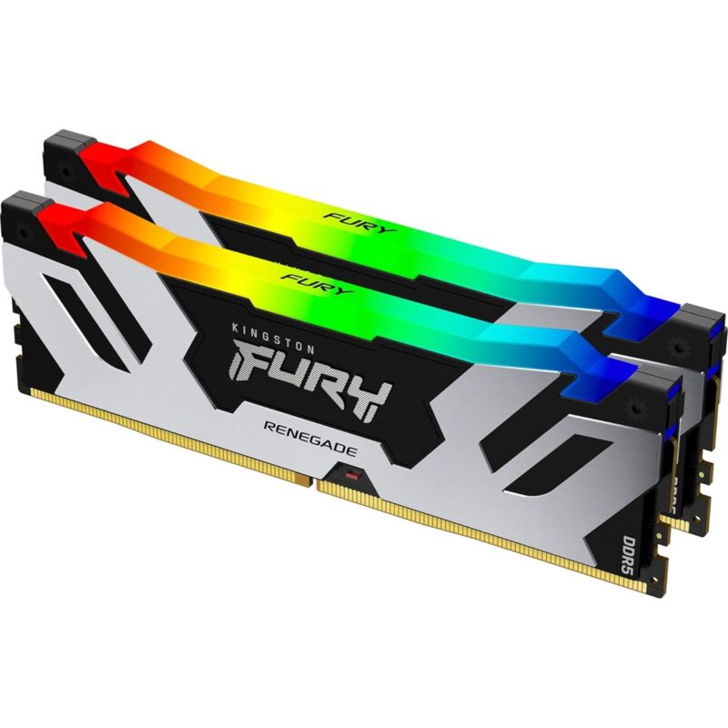 Kingston FURY Renegade KF572C38RSAK2-32 32GB (2x16GB) RGB System Memory, 7200MT/s, DDR5, CL38, DIMM, AMD EXPO Certified